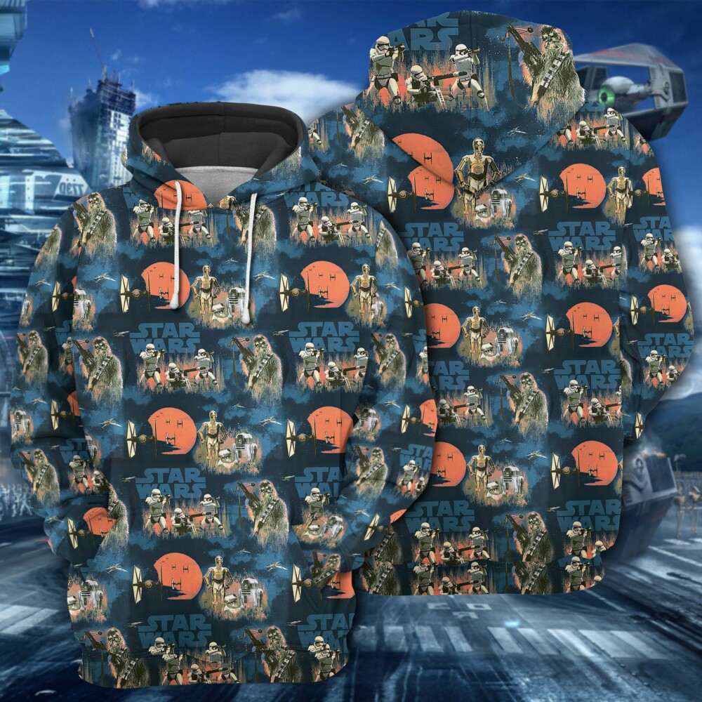Starwars Never Underestimate A Droid - Hoodie
