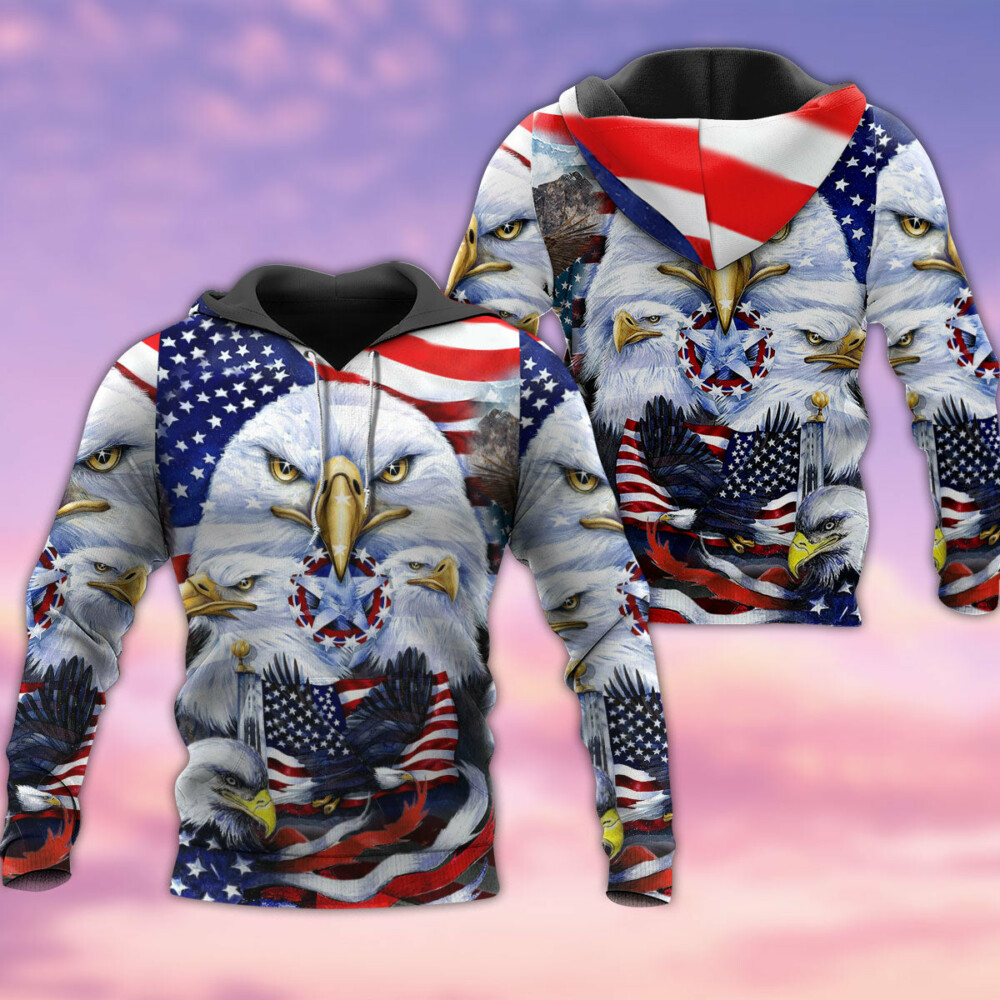 American Proud Happy Day - Hoodie - Owl Ohh - Owl Ohh