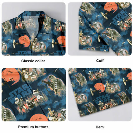 Starwars Never Underestimate A Droid - Hawaiian Shirt