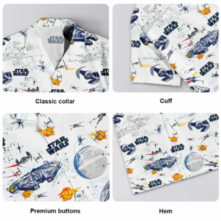 Starwars Space Ship - Hawaiian Shirt