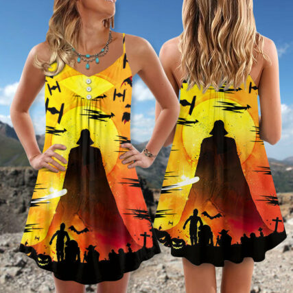 Star Wars Darth Vader Halloween - V-neck Sleeveless Cami Dress