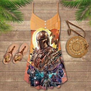 Starwars Feel The Force! - V-neck Sleeveless Cami Dress