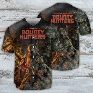 Star Wars Boba Fett Bounty Hunters - Baseball Jersey