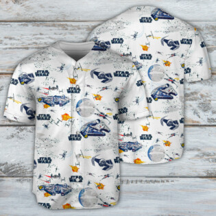 Starwars Space Ship - Baseball Jersey