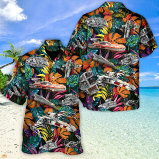 Star Wars Lego Ship Tropical - Hawaiian Shirt