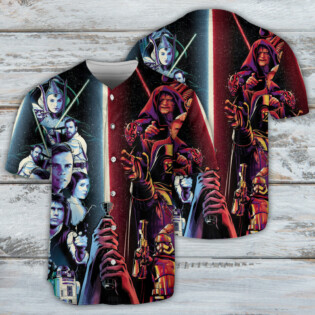 Star Wars May The Force Be With You - Baseball Jersey