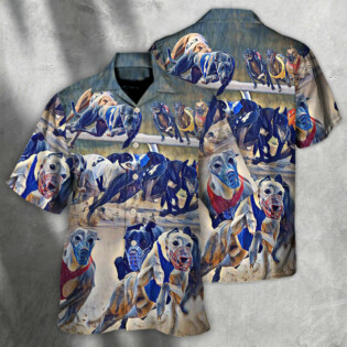 Dog Racing Has Been In Steep Decline For Years Greyhound - Hawaiian Shirt - Owl Ohh for men and women, kids - Owl Ohh