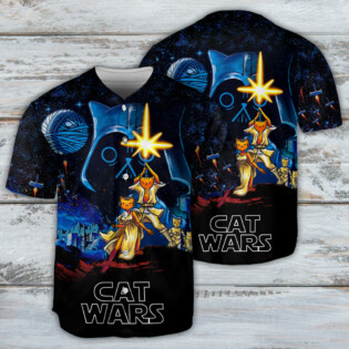 Star Wars Cat A New Hope - Baseball Jersey