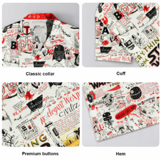 Star Wars All Funny Quotes Comic Style - Hawaiian Shirt