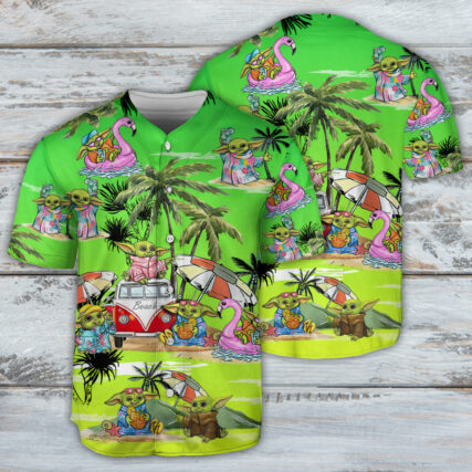 SW Disney Baby Yoda Cool - Baseball Jersey