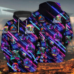 Star Wars Neon All Star Style - Hoodie