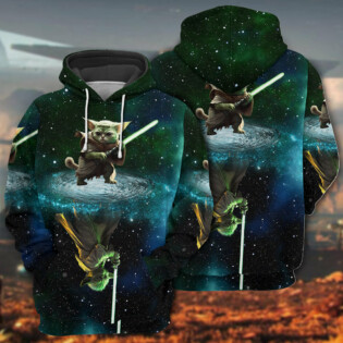 Star Wars Cat Yoda - Hoodie
