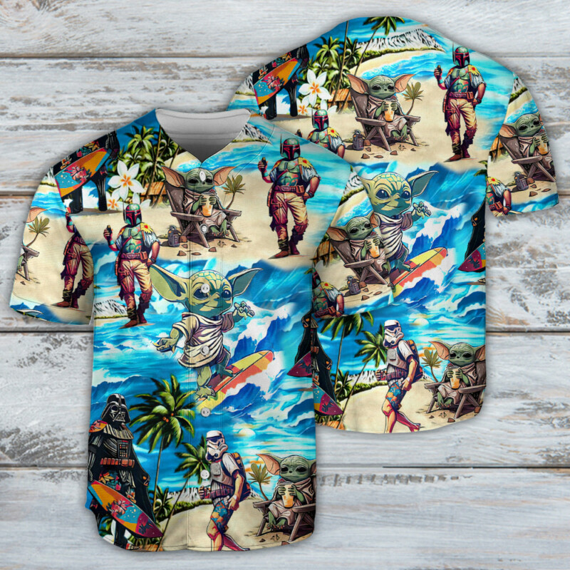 Special Star Wars Surfing - Baseball Jersey