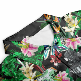 Star Wars Lego Baby Yoda, Boba Fett, Darth Vader and Stormtroopers Tropical - Polo Shirt