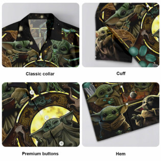 Starwars Baby Yoda In Your Area - Hawaiian Shirt