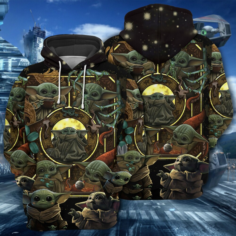 Starwars Baby Yoda In Your Area - Hoodie