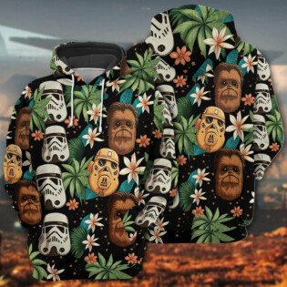 Star Wars Tropical Leaf Summer - Hoodie