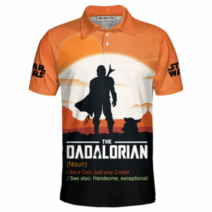 The Dadalorian This is The Way Father's Day Gift For Fans Polo Shirt