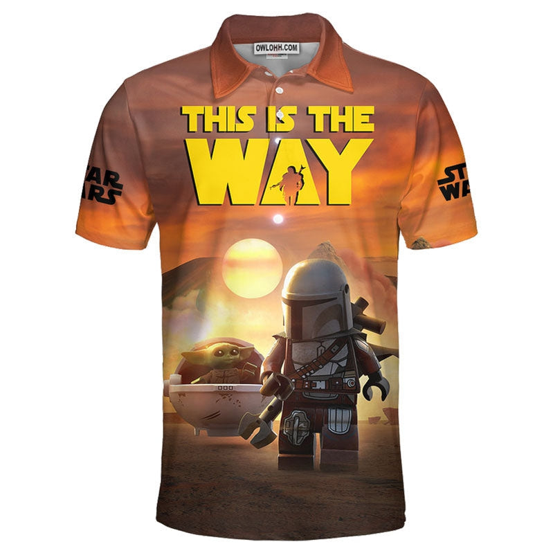 Star Wars This is The Way Father's Day Gift For Fans Polo Shirt