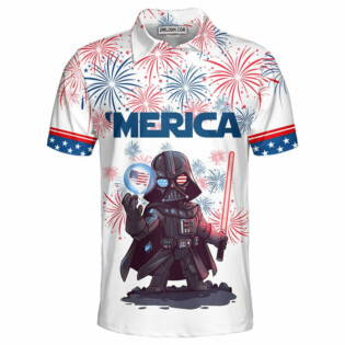 Star Wars Darth Vader Independence Day Gift For Fans Polo Shirt