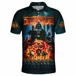 Star Wars Darth Vader Fire Gift For Fans Polo Shirt