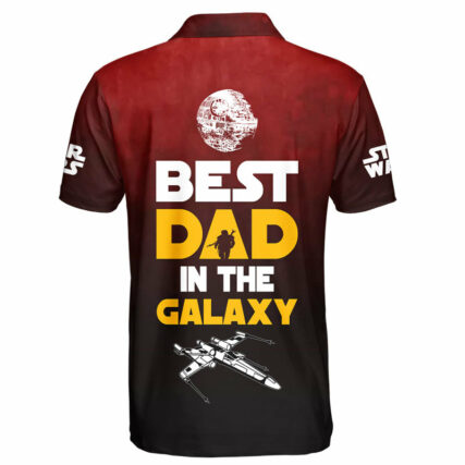 Star War I'm Your Father Best Dad In The Galaxy Father's Day Gift For Fans Polo Shirt