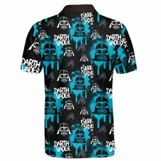 Star Wars Darth Vader Pattern Blue Gift For Fans Polo Shirt