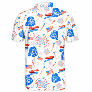 Star Wars Darth Vader Happy 4th of July Gift For Fans Polo Shirt