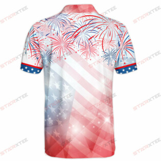 Star Wars Baby Yoda Merica 4th Of July  Gift For Fans Polo Shirt