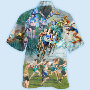 Marathon Run For Earth Run For Us - Hawaiian Shirt - Owl Ohh - Owl Ohh