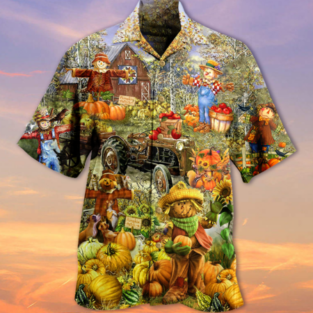 Halloween Pumpkin Smile Beautiful - Hawaiian Shirt - Owl Ohh - Owl Ohh