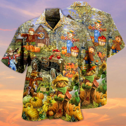 Halloween Pumpkin Smile Beautiful - Hawaiian Shirt - Owl Ohh - Owl Ohh
