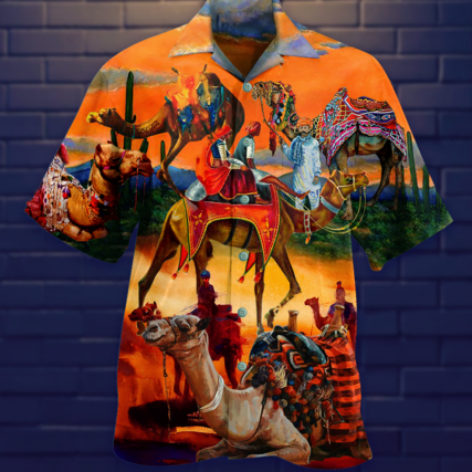 Camel Love Animals - Hawaiian Shirt - Owl Ohh - Owl Ohh