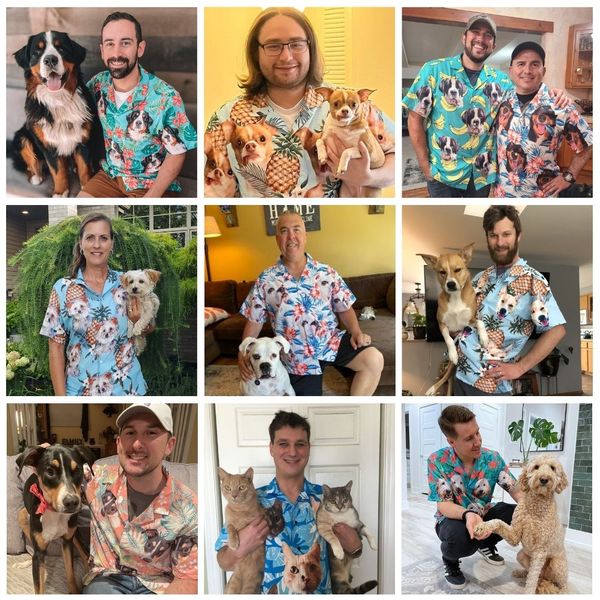 Dog You Want Tropical Custom Photo - Hawaiian Shirt - Owl Ohh-Owl Ohh