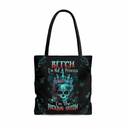 I'M THE F QUEEN SUGAR SKULL TOTE BAG - TLTW0504238