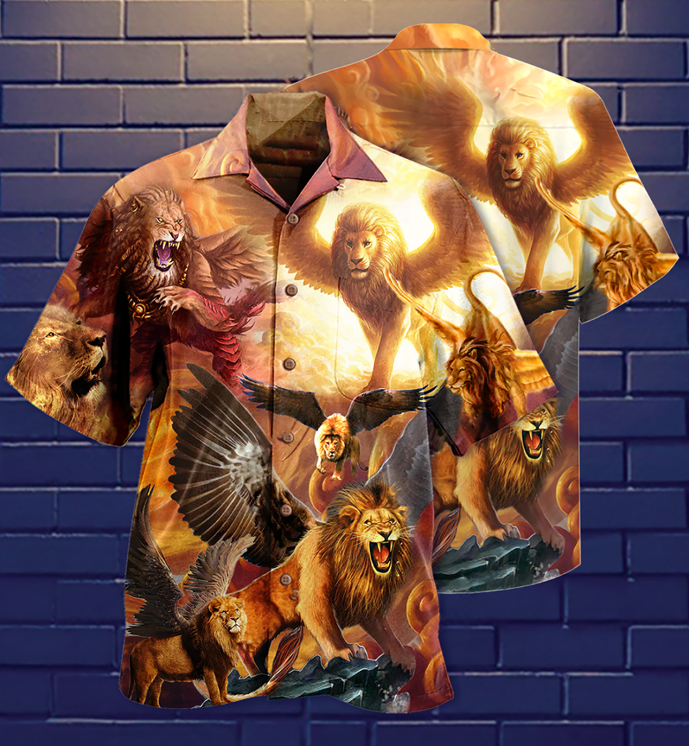 Lion King Love Life - Hawaiian Shirt - Owl Ohh - Owl Ohh
