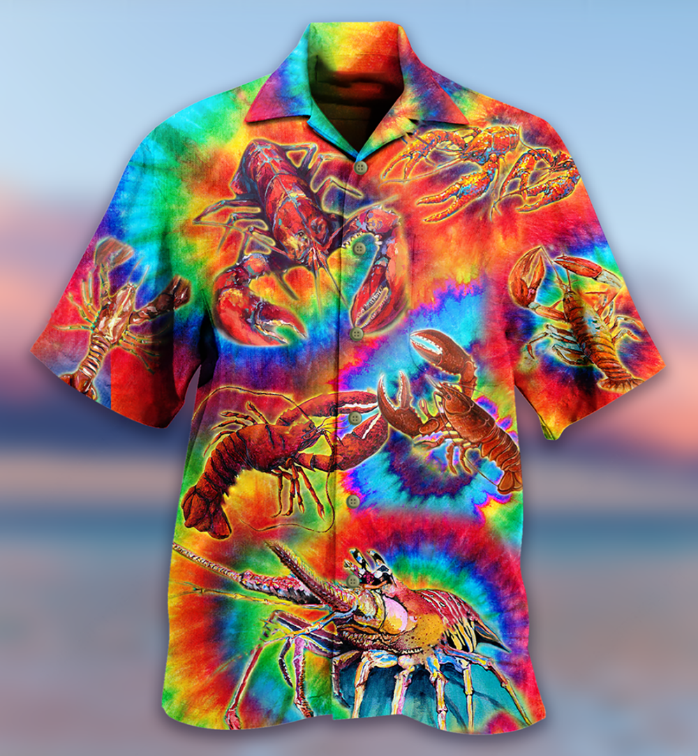 Shrimp Red Love Rainbow - Hawaiian Shirt - Owl Ohh - Owl Ohh