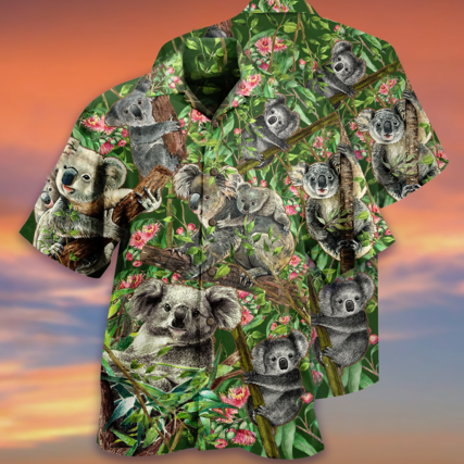 Koala Love Christmas Tree - Hawaiian Shirt - Owl Ohh - Owl Ohh