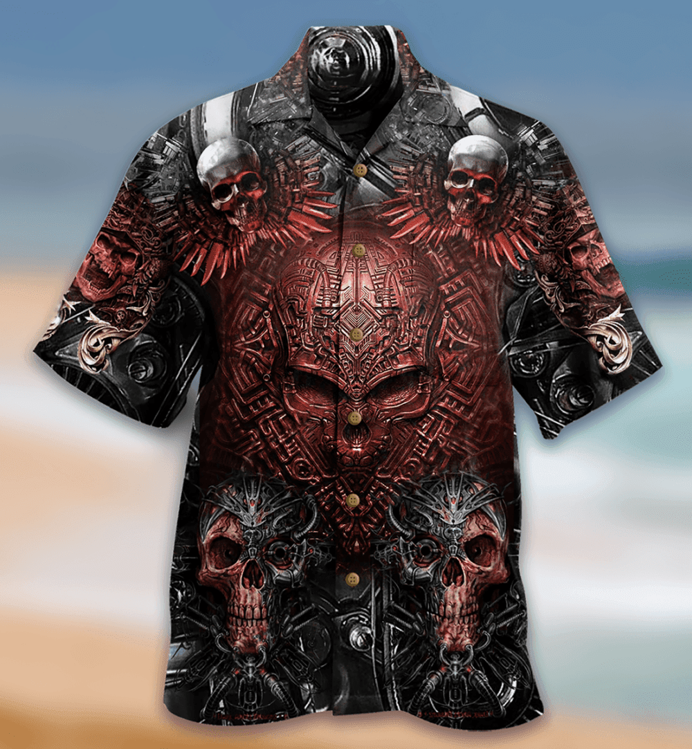 Skull Boss So Cool - Hawaiian Shirt - Owl Ohh - Owl Ohh