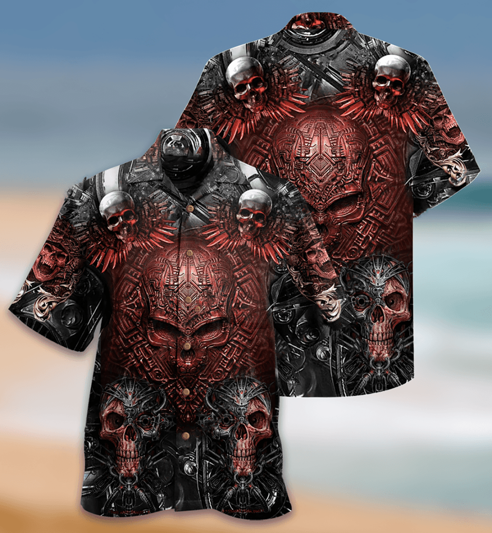 Skull Boss So Cool - Hawaiian Shirt - Owl Ohh - Owl Ohh