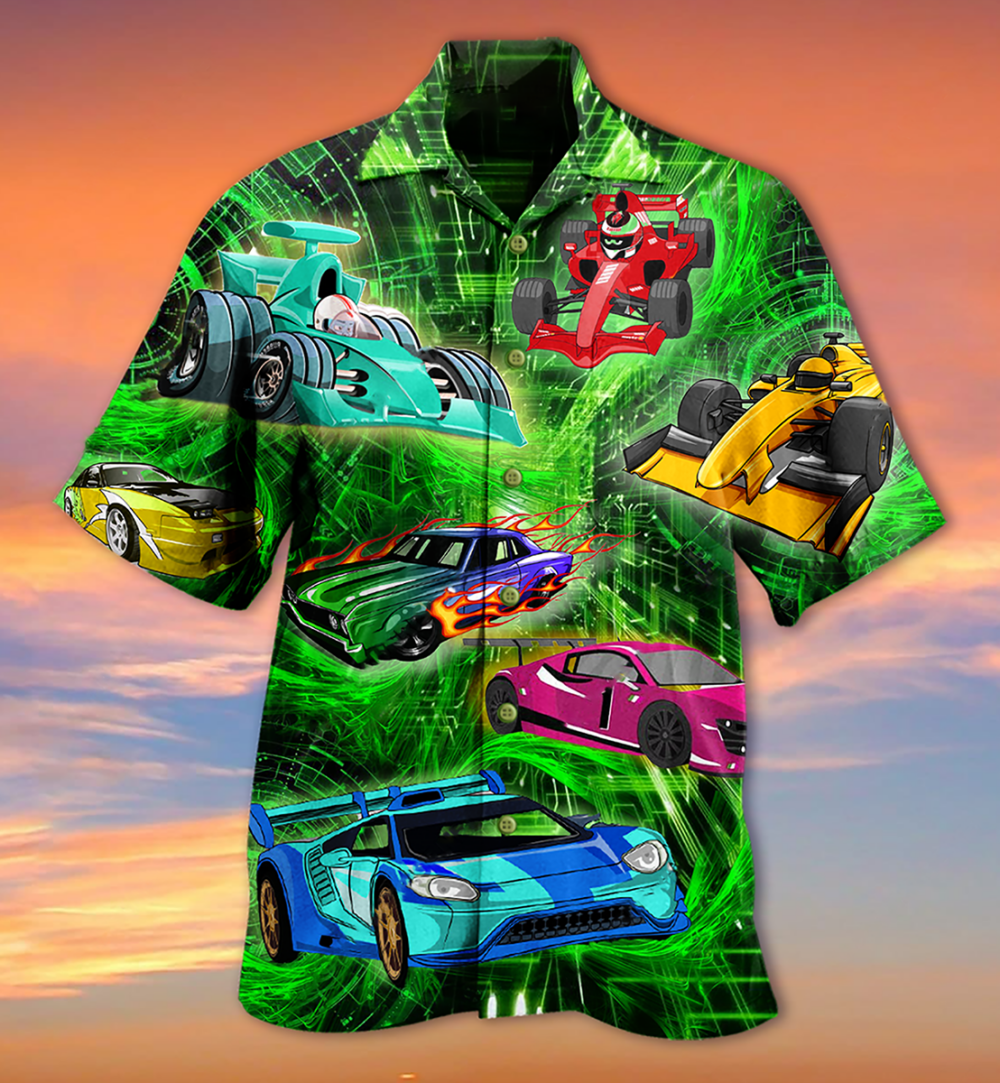 Car Color Love Green - Hawaiian Shirt - Owl Ohh - Owl Ohh