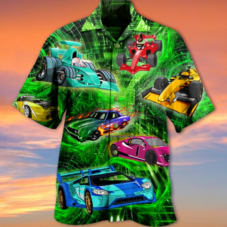 Car Color Love Green - Hawaiian Shirt - Owl Ohh - Owl Ohh