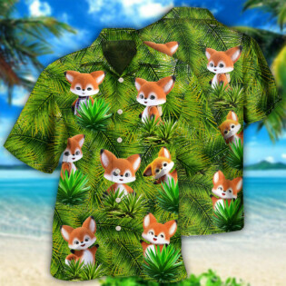Fox In 3D Animator Fox - Hawaiian Shirt - Owl Ohh - Owl Ohh