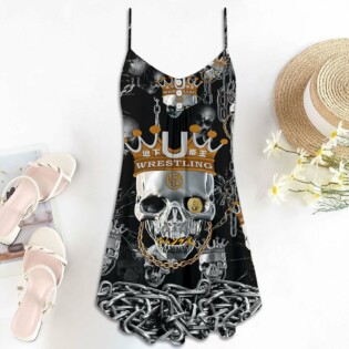 Amazing skull wrestling chain oh my skull - Summer Dress - Owl Ohh - Owl Ohh