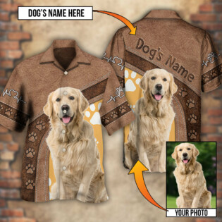 Dog Paw Various Style Custom Photo Personalized - Hawaiian Shirt - Owl Ohh - Owl Ohh