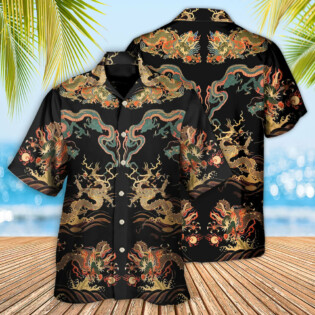 Dragon Chinese Dragon Royal - Hawaiian Shirt - Owl Ohh - Owl Ohh