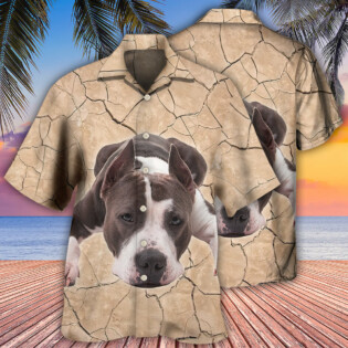 Pitbull On The Ground - Hawaiian Shirt - Owl Ohh - Owl Ohh