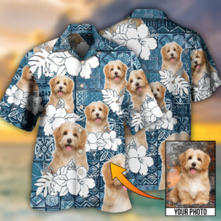 Dog Summer Aloha Custom Photo - Hawaiian Shirt - Owl Ohh - Owl Ohh