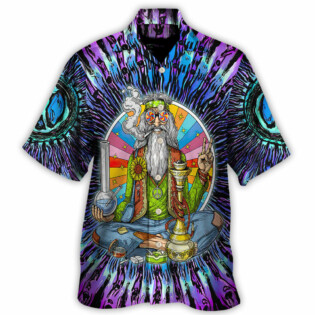 Hippie Stoner Peace Love - Hawaiian Shirt - Owl Ohh - Owl Ohh