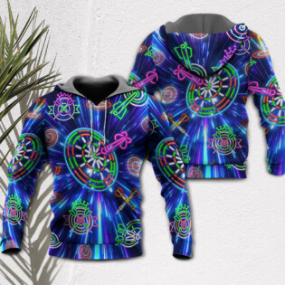 Dart Neon Light Sign Awesome - Hoodie - Owl Ohh - Owl Ohh